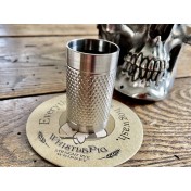 Титановая стопка-шот для алкоголя Maratac Big Shot - Machined Titanium 2 Oz Glass — дополнительное фото