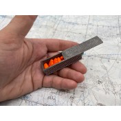 Титановый спичечный коробок Maratac Titanium Match Slide Box With Loop — дополнительное фото