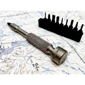 Отвертка для бит HEX с набором Maratac Full Size TPSK - Titanium Precision Screwdriver Kit - Gen 2 — дополнительное фото