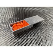 Титановый контейнер-коробок для таблеток мелочей Maratac Titanium Pocket Strong Box With Loop - Gen 2 — дополнительное фото