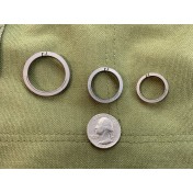 Набор титановых колец для ключей и снаряжения Maratac Living Titanium Spring Clip - Tri Pack (Gen 2) — дополнительное фото