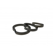 Набор титановых колец для ключей и снаряжения Maratac Living Titanium Spring Clip - Tri Pack (Gen 2) — дополнительное фото