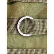 Набор титановых колец для ключей и снаряжения Maratac Living Titanium Spring Clip - Tri Pack (Gen 2) — дополнительное фото