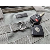 Двойное кольцо для ключей и аксессуаров Maratac Dual Titanium Living Spring Ring — дополнительное фото