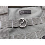 Двойное кольцо для ключей и аксессуаров Maratac Dual Titanium Living Spring Ring — дополнительное фото