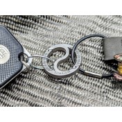 Двойное кольцо для ключей и аксессуаров Maratac Dual Titanium Living Spring Ring — дополнительное фото