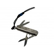 Титановые накладки для Victorinox Classic Maratac Titanium Scales 58 мм Topo — дополнительное фото