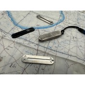 Титановые накладки для Victorinox Classic Maratac Titanium Scales 58 мм Topo — дополнительное фото