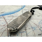 Титановые накладки для Victorinox Classic Maratac Titanium Scales 58 мм Topo — дополнительное фото
