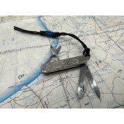 Титановые накладки для Victorinox Classic Maratac Titanium Scales 58 мм Topo — дополнительное фото