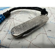 Титановые накладки для Victorinox Classic Maratac Titanium Scales 58 мм Topo — дополнительное фото