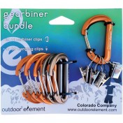 Набор карабинов Outdoor Element Gearbiner Clip Set — дополнительное фото