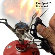 Карабин-мультитул с огнивом Outdoor Element Fire Escape (серебристый) — дополнительное фото