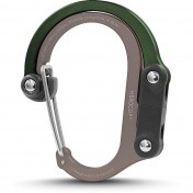 Туристический поворотный карабин для снаряжения Heroclip Medium Forest Green — дополнительное фото