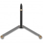 Шариковая ручка-балисонг Spyderco BaliYo Heavy Duty YUS114 (Black/Gray, полимер) — дополнительное фото