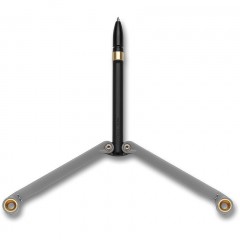 Шариковая ручка-балисонг Spyderco Gray & Black Heavy Duty Baliyo YUS114