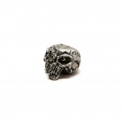 Бусина для темляка из паракорда Schmuckatelli Co. Gemini Twins Skull Bead (олово) — дополнительное фото