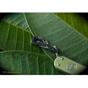 Универсальный карабин для ключей и аксессуаров TEC Accessories Python Clip — дополнительное фото
