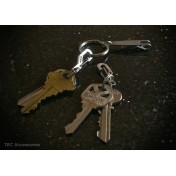Универсальный карабин для ключей и аксессуаров TEC Accessories Python Clip — дополнительное фото