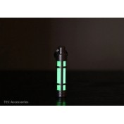 Светящийся брелок-маркер TEC Accessories TEC-A3 Aluminum Embrite Glow Fob (черный) — дополнительное фото