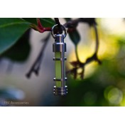 Светящийся брелок-маркер TEC Accessories TEC-S3 Stainless Steel Embrite Glow Fob (серебристый) — дополнительное фото