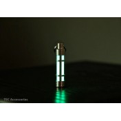 Светящийся брелок-маркер TEC Accessories TEC-S3 Stainless Steel Embrite Glow Fob (серебристый) — дополнительное фото