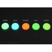 Светящаяся патч-нашивка на велкро TEC Accessories Embrite Glow Dots (голубой) — дополнительное фото