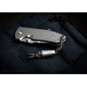 Бусина из титана для темляка из паракорда TEC Accessories Grande Cup Titanium Lanyard Bead (титан) — дополнительное фото