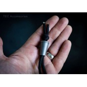 Бусина из титана для темляка из паракорда TEC Accessories Grande Cup Titanium Lanyard Bead (титан) — дополнительное фото