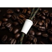 Бусина из титана для темляка из паракорда TEC Accessories Grande Cup Titanium Lanyard Bead (белый) — дополнительное фото
