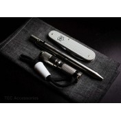 Бусина из титана для темляка из паракорда TEC Accessories Grande Cup Titanium Lanyard Bead (белый) — дополнительное фото