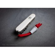 Бусина из титана для темляка из паракорда TEC Accessories Grande Cup Titanium Lanyard Bead (белый) — дополнительное фото