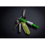 Бусина из титана для темляка из паракорда TEC Accessories Grande Cup Titanium Lanyard Bead (белый) — дополнительное фото