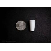 Бусина из титана для темляка из паракорда TEC Accessories Grande Cup Titanium Lanyard Bead (белый) — дополнительное фото