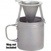 Туристический титановый фильтр для заваривания кофе Vargo Titanium Travel Coffee Filter — дополнительное фото