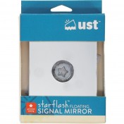 Походное сигнальное плавующее зеркало для выживания ust StarFlash Floating Signal Mirror — дополнительное фото
