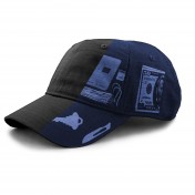 Бейсболка туристическая с потайными отделениями Wazoo Cache Cap (Black) — дополнительное фото