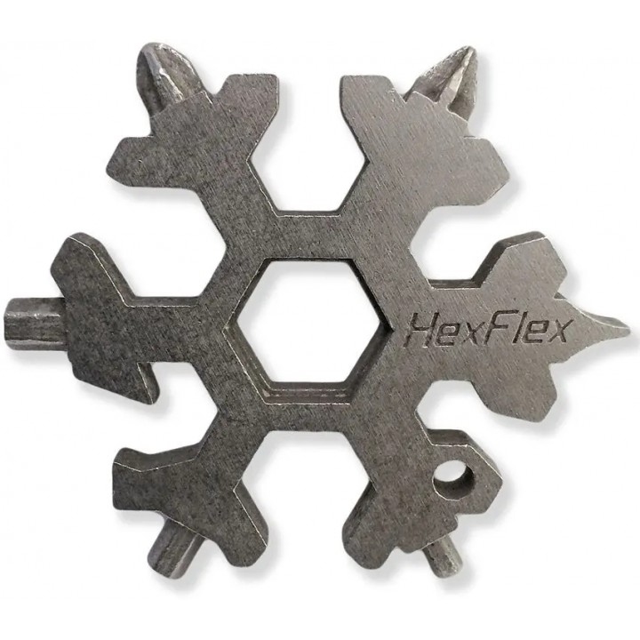 Брелок-мультитул HexFex Stainless Steel