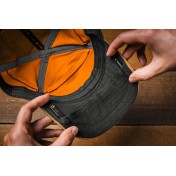 Бейсболка туристическая с потайными отделениями Wazoo Cache Cap (Black) — дополнительное фото