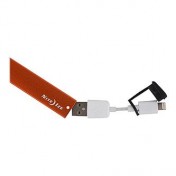 Мини-шнур Nite Ize PowerKey Lightning (оранжевый) — дополнительное фото