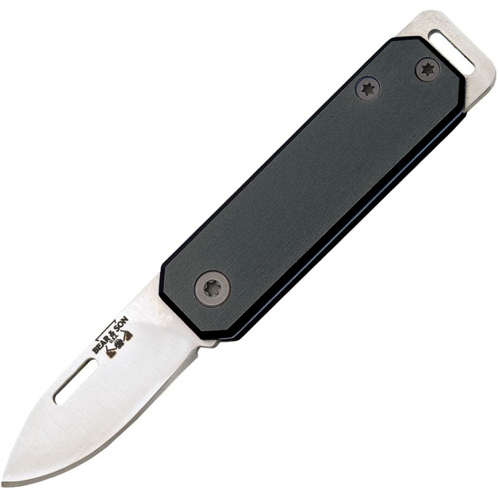 Складной нож Bear & Son Small Slip Joint (черный)