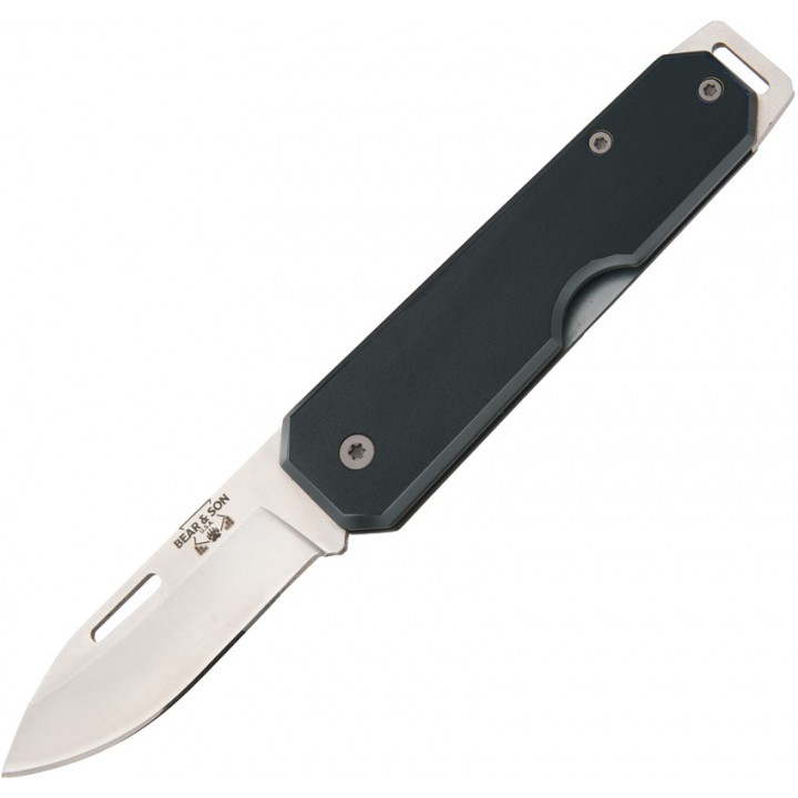 Складной нож Bear & Son Large Slip Joint (черный)