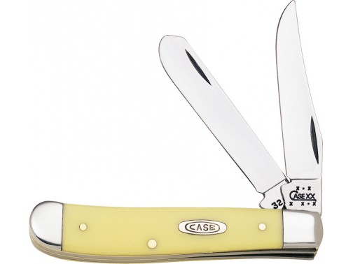 Складной нож Case Cutlery Yellow Synthetic CS Mini Trapper Складной нож Case Cutlery Yellow Synthetic CS Mini Trapper