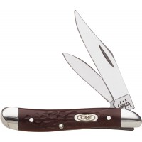 Складной нож Case Cutlery Brown Synthetic Peanut