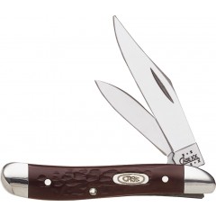 Складной нож Case Cutlery Brown Synthetic Peanut