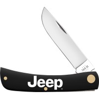 Складной нож Case Cutlery Jeep Embellished Smooth Black Synthetic Sod Buster Jr