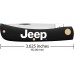 Складной нож Case Cutlery Jeep Embellished Smooth Black Synthetic Sod Buster Jr
