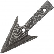 Damascus наконечник для стрелы из дамасской стали Arrowhead — дополнительное фото