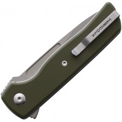 Складной нож Terzuola Knives ATCF Lite (клинок стоунвош, зеленая рукоять)