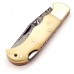 Складной нож FH Knives Lockback Damascus (кость)